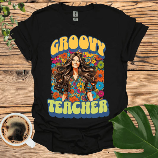 Groovy Teacher T-Shirt: Embrace the 60s Vibes