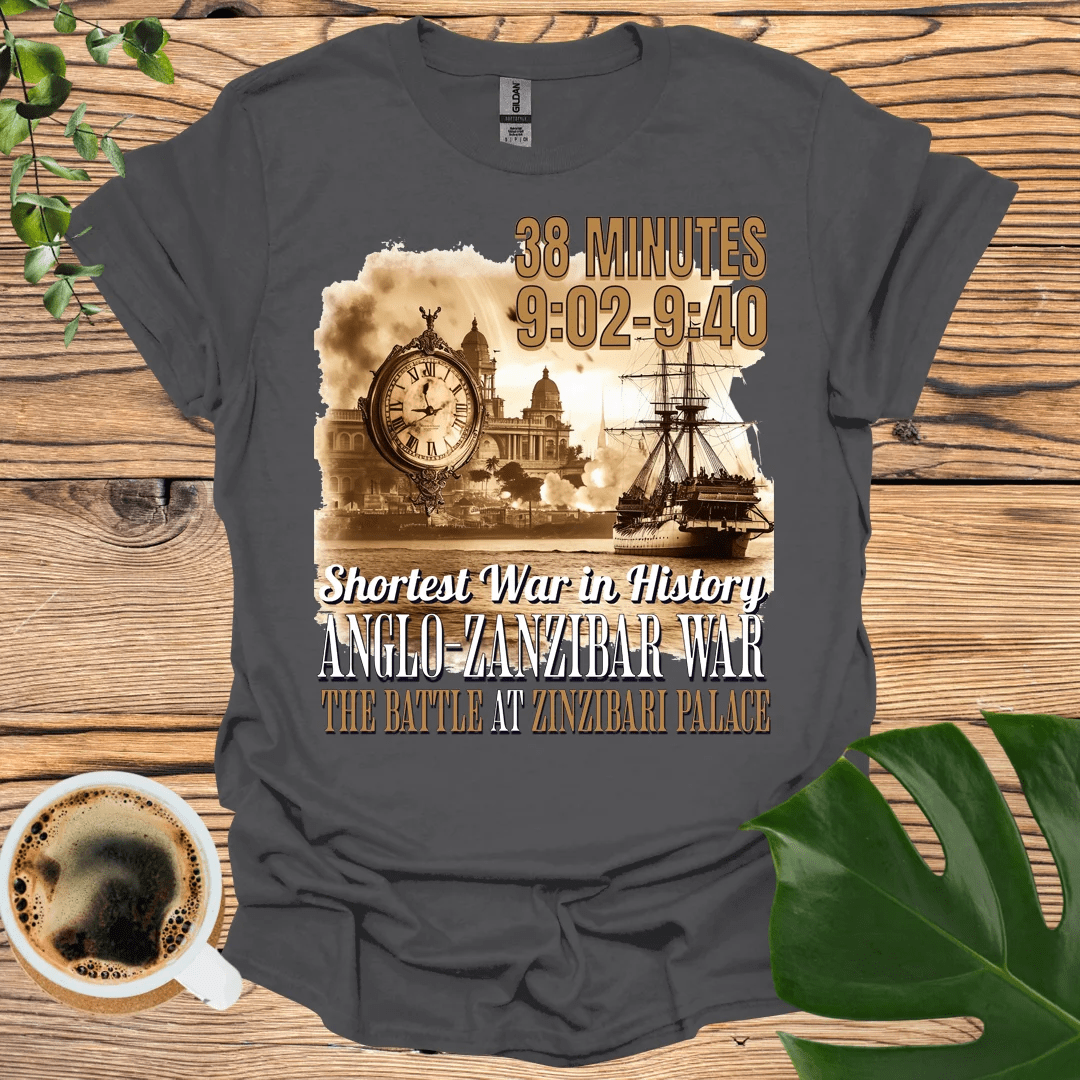 History's Shortest War T-Shirt - Anglo-Zanzibar War