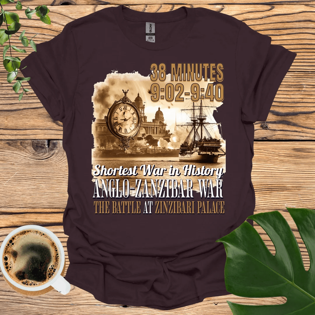 History's Shortest War T-Shirt - Anglo-Zanzibar War