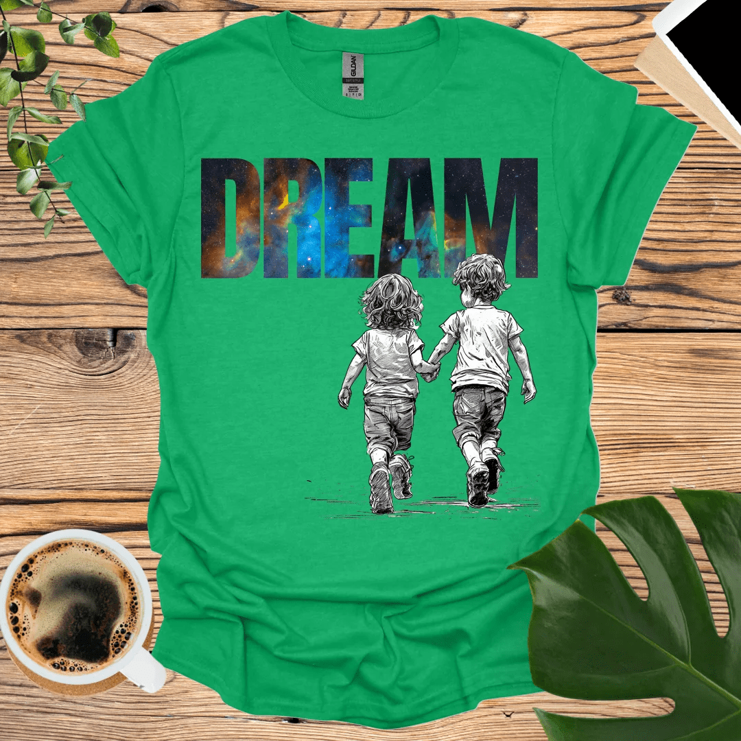 Galaxy-Inspired 'DREAM' T-Shirt for Inspiring Minds