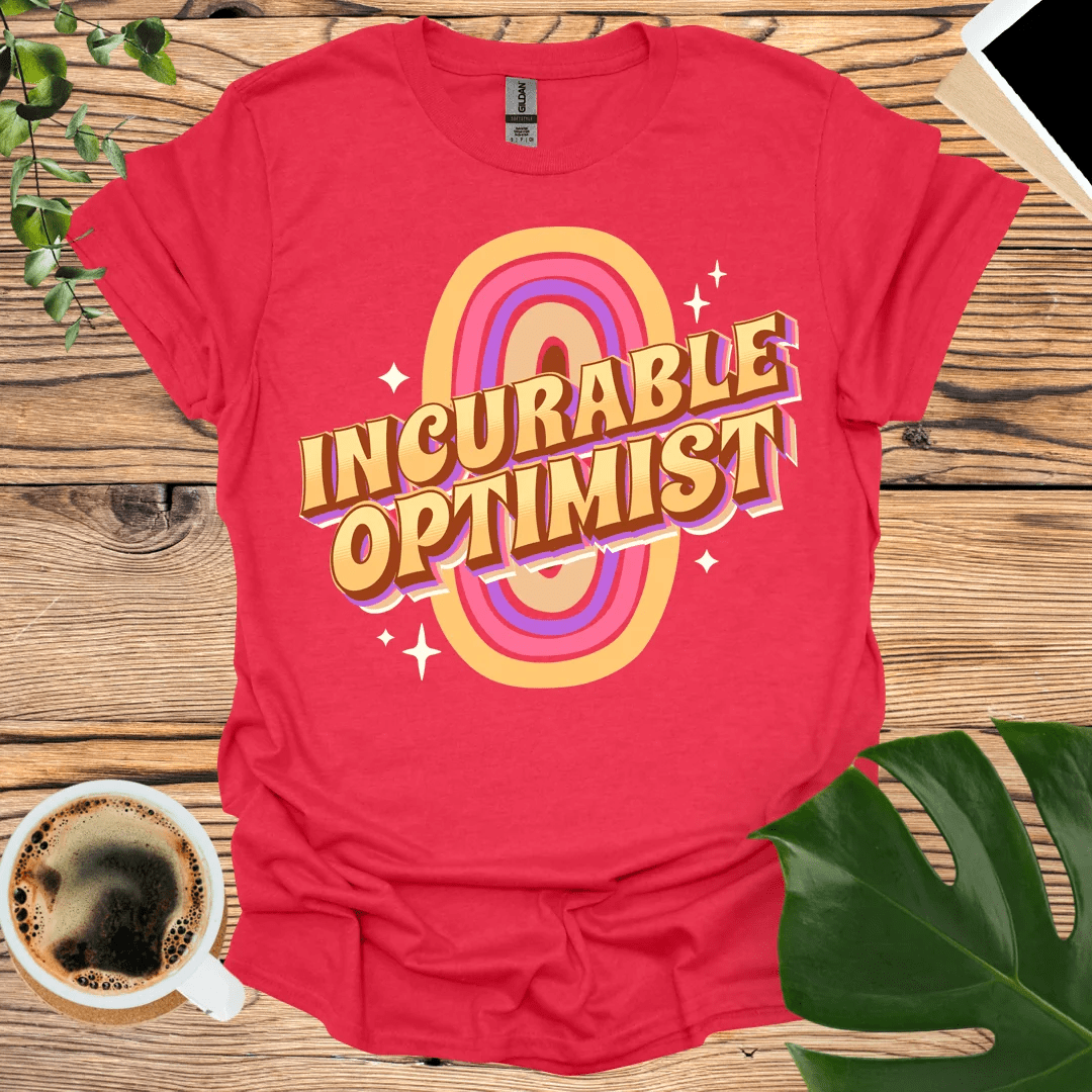 Incurable Optimist T-shirt – Spread Positivity in Style