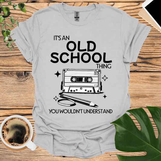 It's an Old School Thing Retro Cassette T-shirt