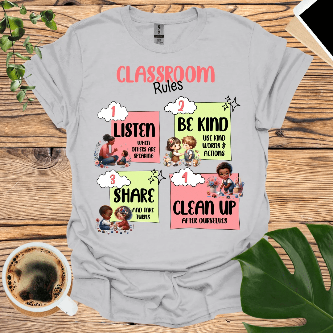 Teacher's Favorite: Classroom Rules T-Shirt