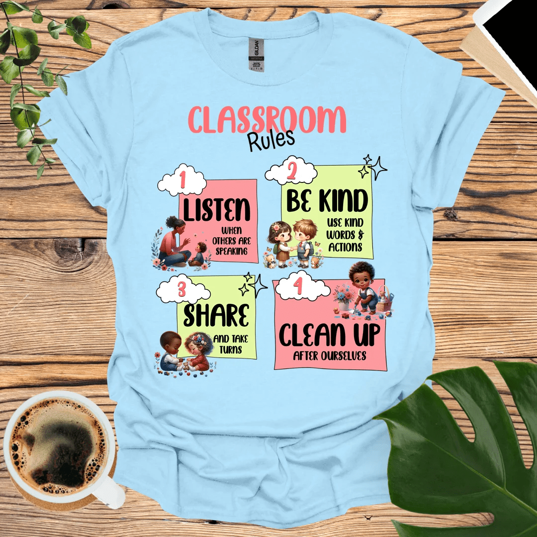 Teacher's Favorite: Classroom Rules T-Shirt