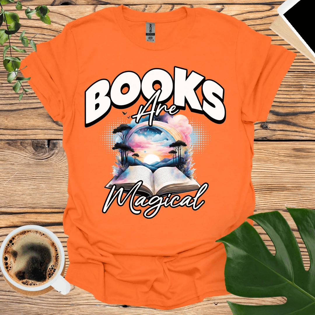 Books Are Magical T-Shirt Promote the Magic