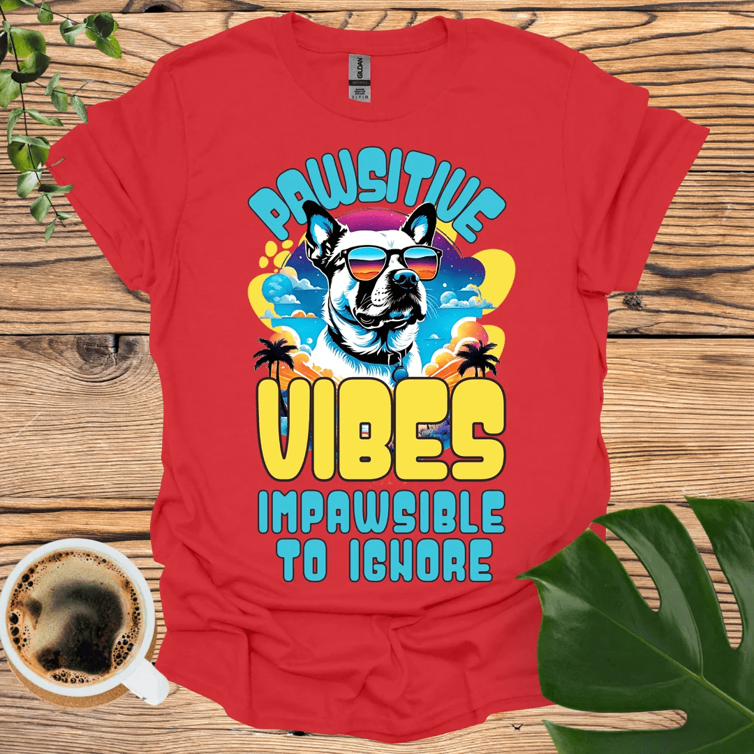 Cool Pawsitive Vibes - Impawsible to Ignore T-shirt