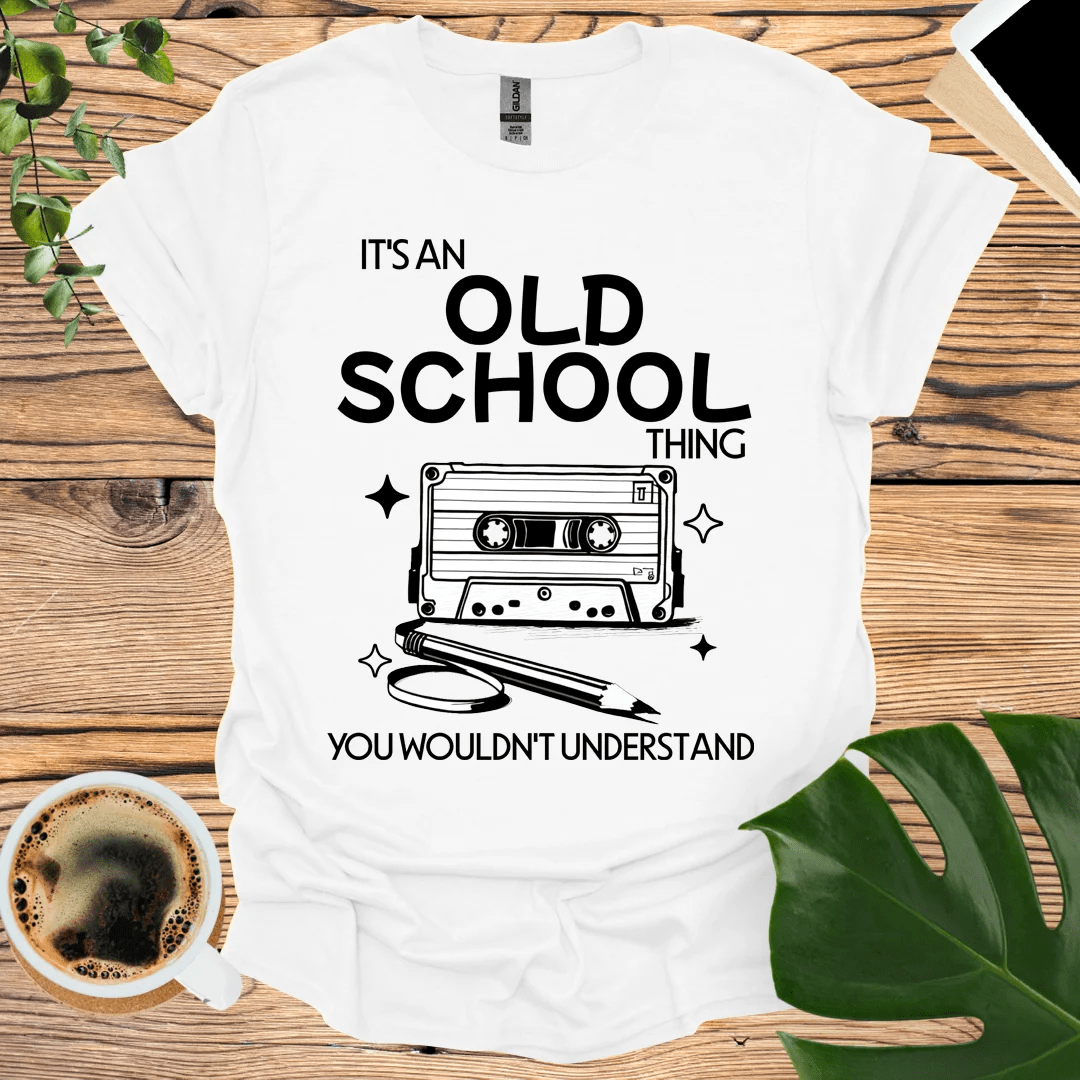 It's an Old School Thing Retro Cassette T-shirt