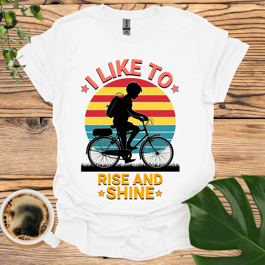 Rise and Shine: Retro Back-to-School Adventure T-Shirt