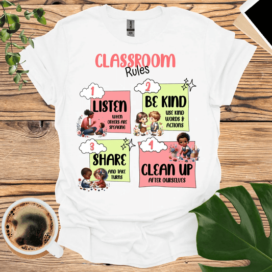 Teacher's Favorite: Classroom Rules T-Shirt