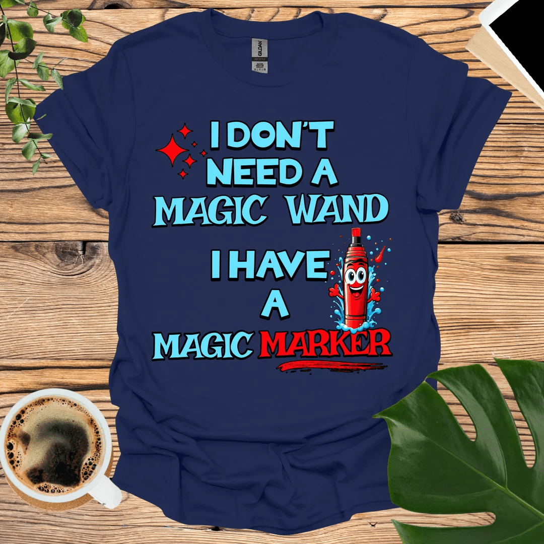 Fun and Whimsical Magic Marker T-shirt